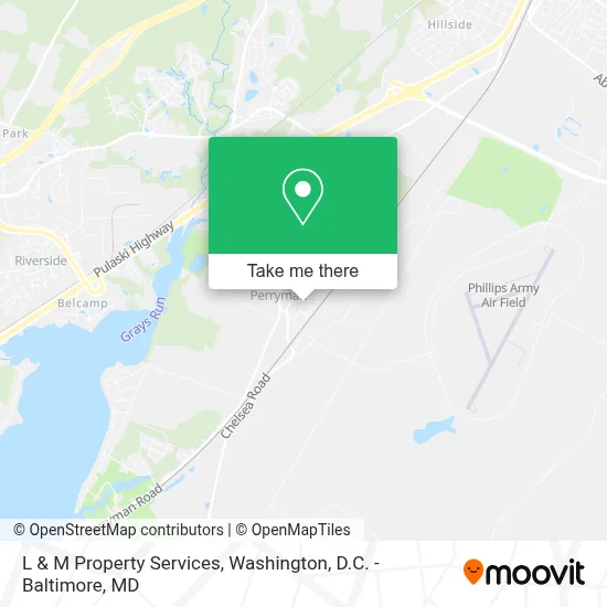 L & M Property Services map