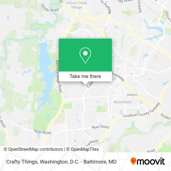 Crafty Things map