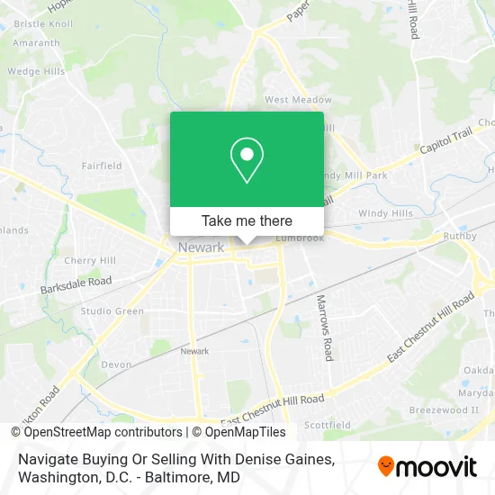 Navigate Buying Or Selling With Denise Gaines map
