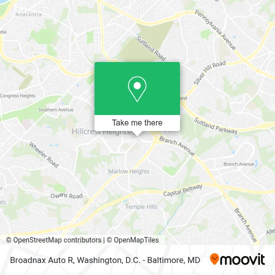 Broadnax Auto R map