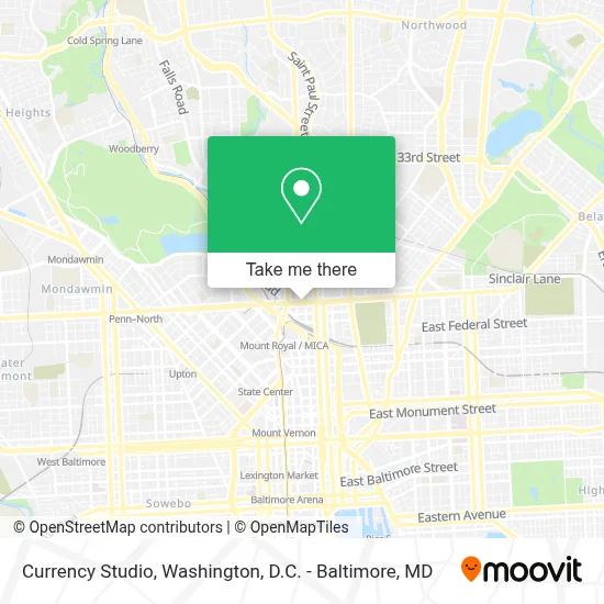 Currency Studio map