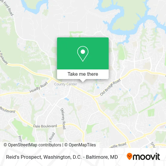 Reid's Prospect map