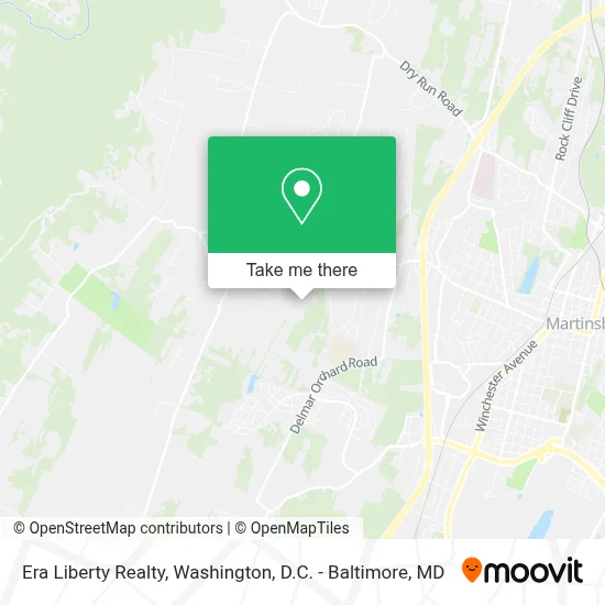 Era Liberty Realty map