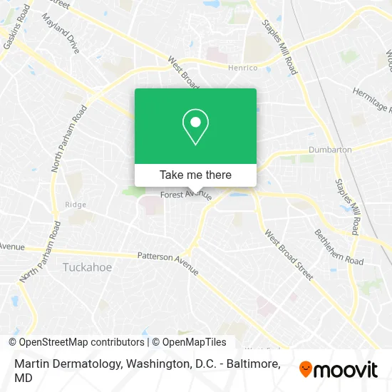Martin Dermatology map
