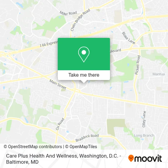 Care Plus Health And Wellness map