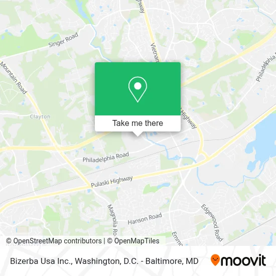 Bizerba Usa Inc. map