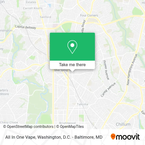 All In One Vape map