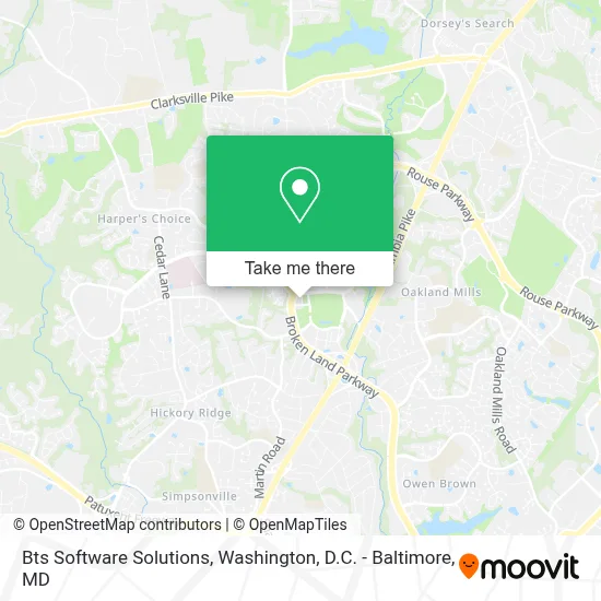 Bts Software Solutions map
