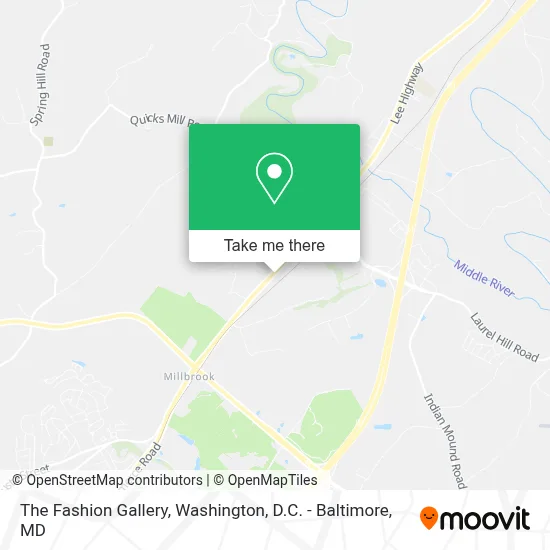 The Fashion Gallery map