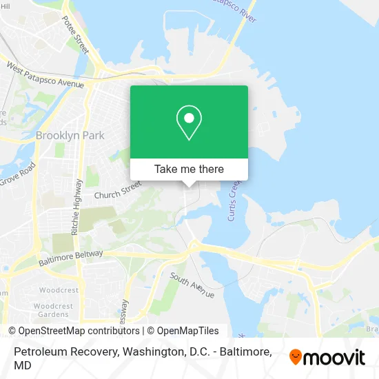 Petroleum Recovery map
