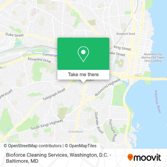 Bioforce Cleaning Services map