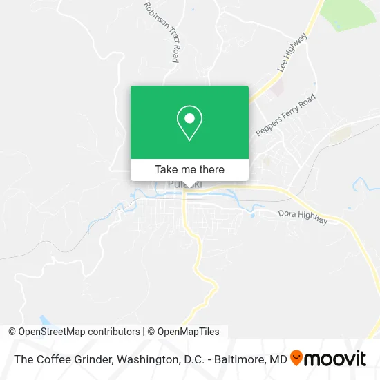 The Coffee Grinder map
