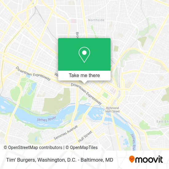 Tim' Burgers map