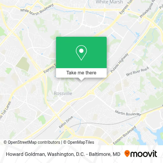 Howard Goldman map
