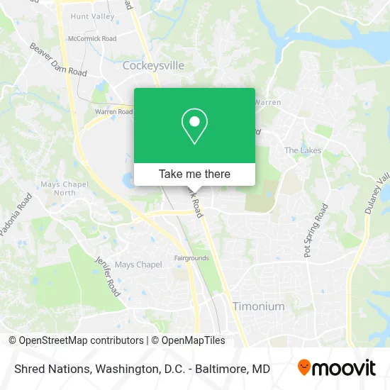 Shred Nations map
