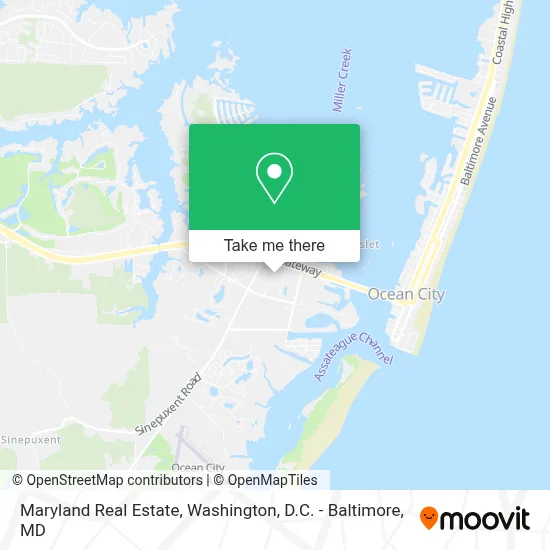 Maryland Real Estate map