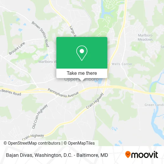 Bajan Divas map