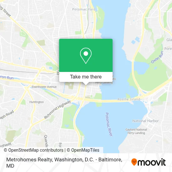Metrohomes Realty map