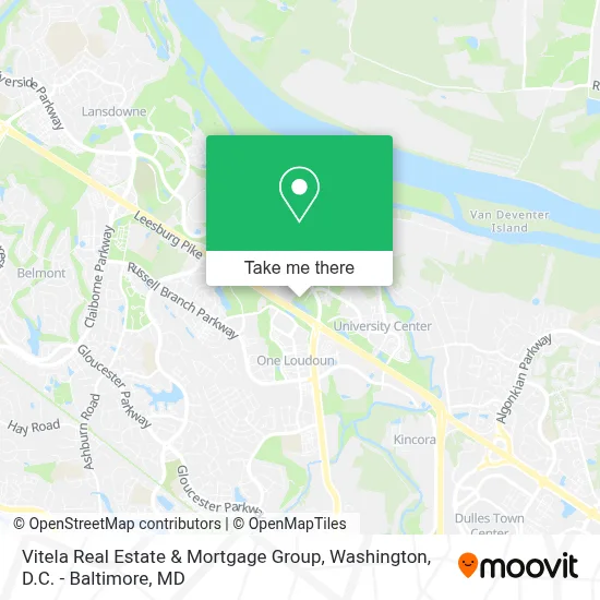 Vitela Real Estate & Mortgage Group map
