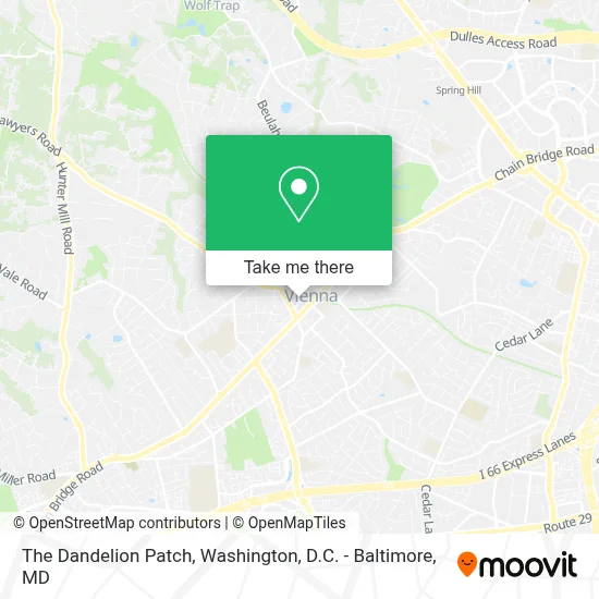 The Dandelion Patch map