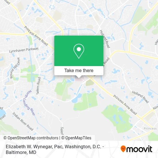 Elizabeth W. Wynegar, Pac map