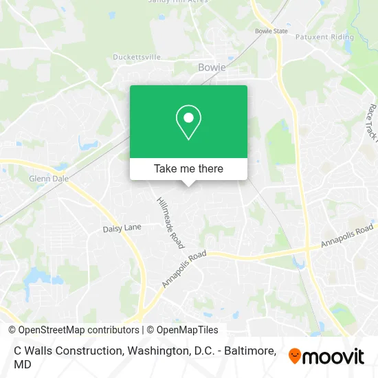 C Walls Construction map