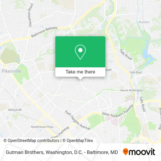 Gutman Brothers map