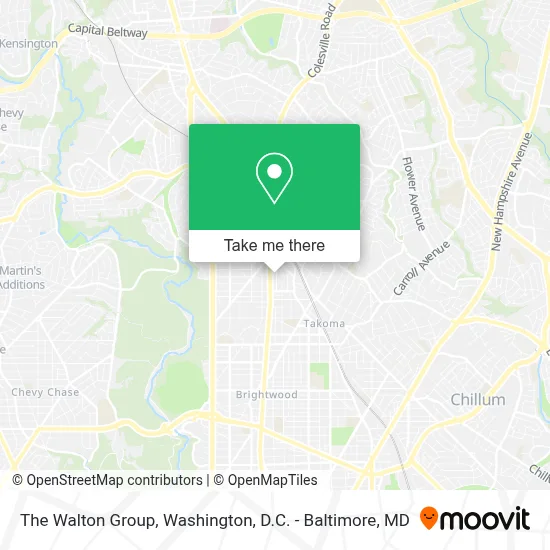The Walton Group map