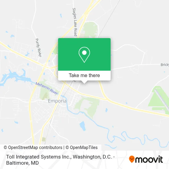 Toll Integrated Systems Inc. map