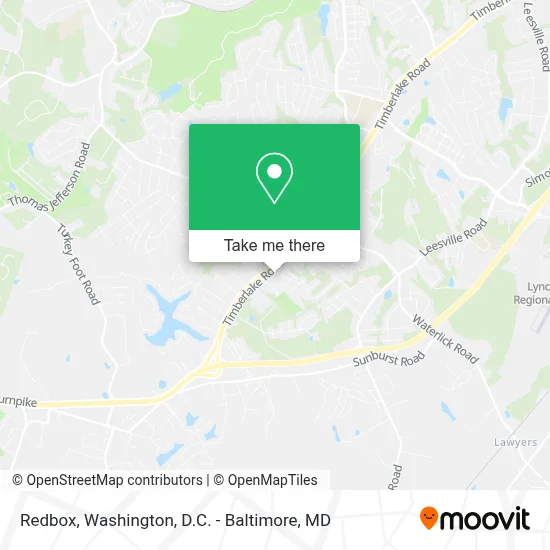 Redbox map