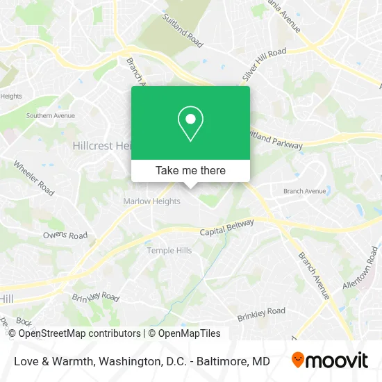 Love & Warmth map