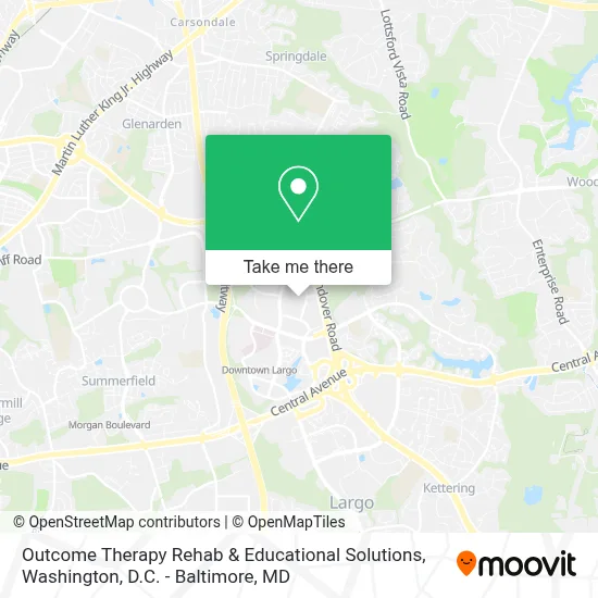Outcome Therapy Rehab & Educational Solutions map