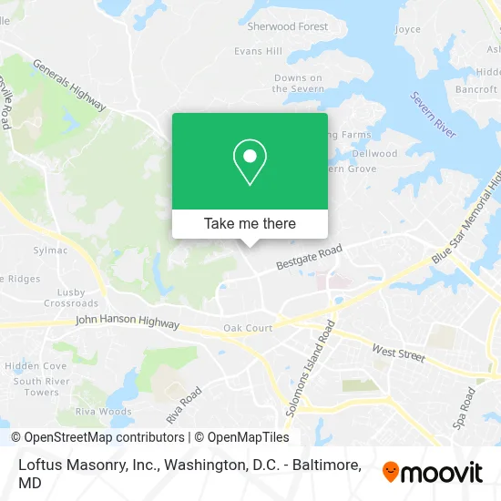 Loftus Masonry, Inc. map