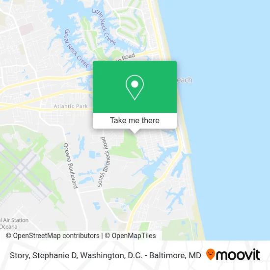 Story, Stephanie D map