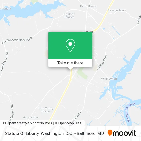 Statute Of Liberty map