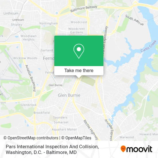 Pars International Inspection And Collision map
