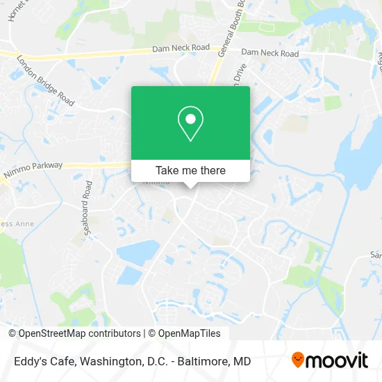 Eddy's Cafe map