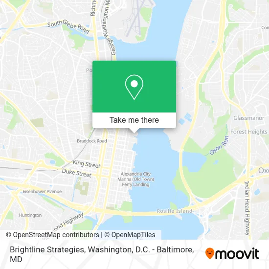 Brightline Strategies map