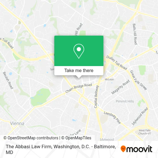 The Abbasi Law Firm map