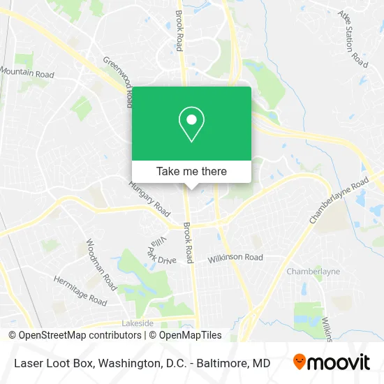 Laser Loot Box map