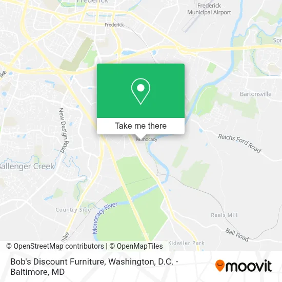 Bob's Discount Furniture map