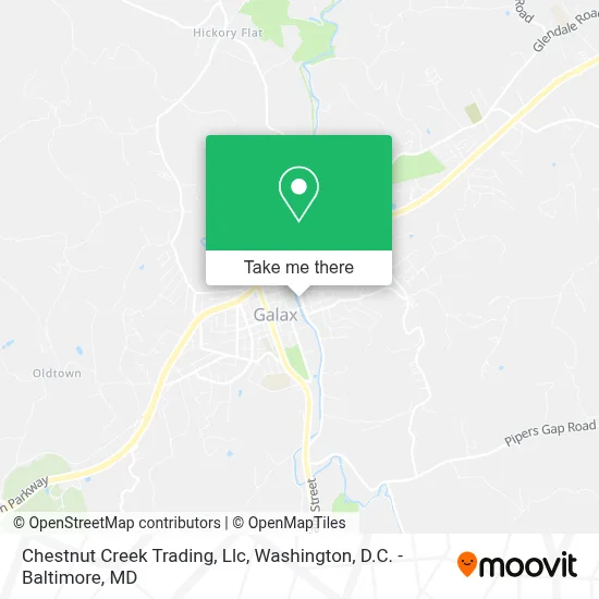 Chestnut Creek Trading, Llc map