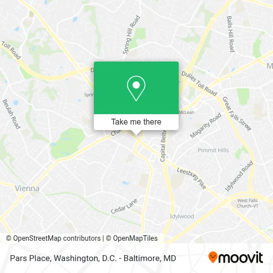 Pars Place map