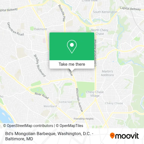 Bd's Mongolian Barbeque map