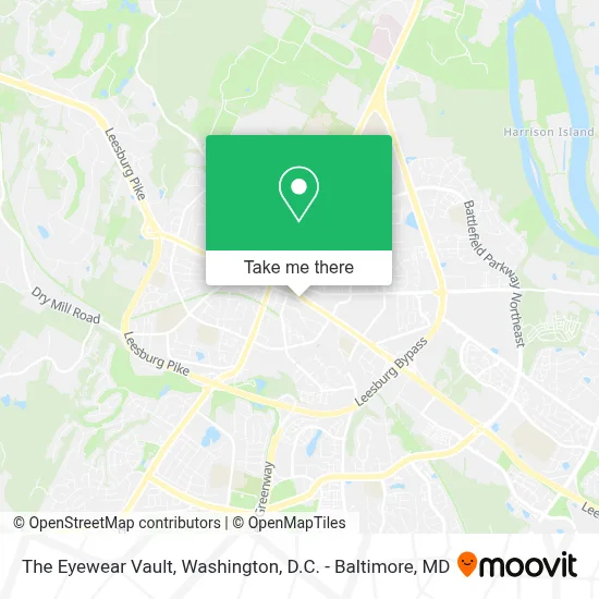 The Eyewear Vault map