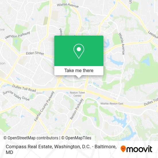 Compass Real Estate map