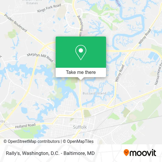 Rally's map