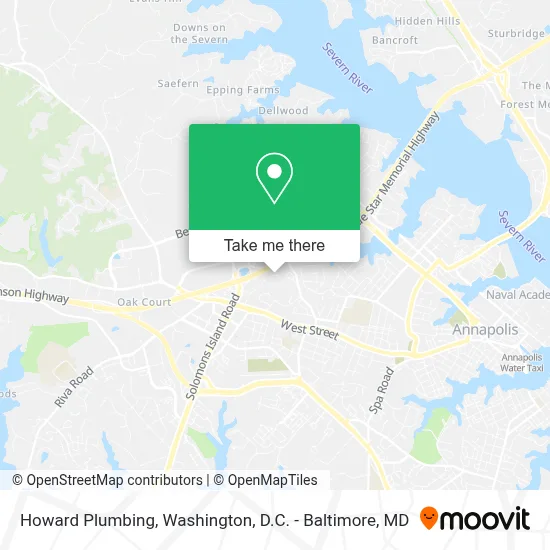 Howard Plumbing map