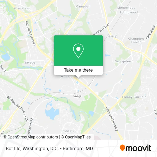 Bct Llc map