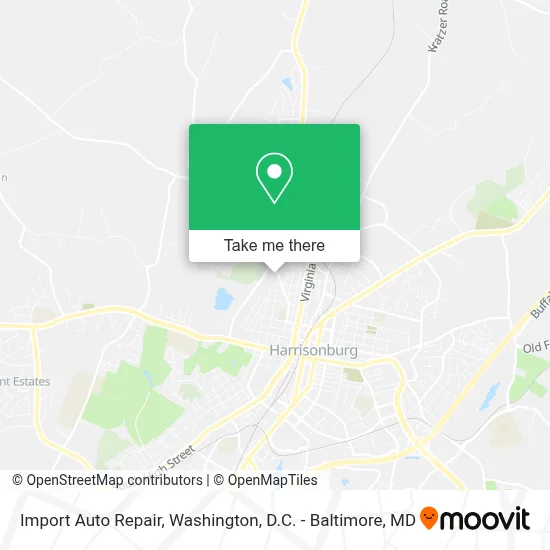 Import Auto Repair map